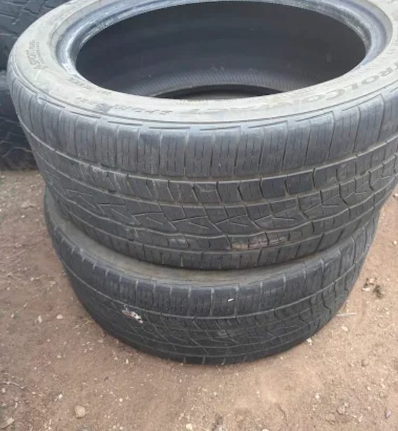 Tire inventory yard