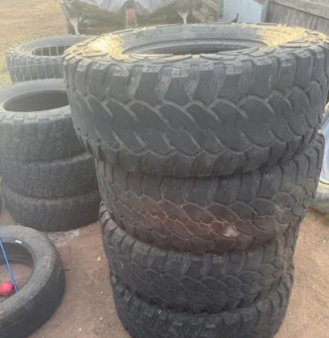 Tire inventory yard